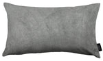 Load image into Gallery viewer, McAlister Textiles Matt Silver Grey Velvet Modern Look Plain Cushion Cushions and Covers 
