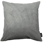 Load image into Gallery viewer, McAlister Textiles Matt Silver Grey Velvet Modern Look Plain Cushion Cushions and Covers 

