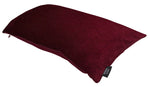 Load image into Gallery viewer, McAlister Textiles Matt Wine Red Velvet Modern Look Plain Cushion Cushions and Covers 
