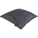 Load image into Gallery viewer, McAlister Textiles Matt Charcoal Grey Contrast Piped Velvet Cushion Cushions and Covers 
