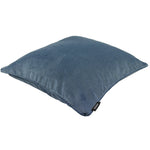 Load image into Gallery viewer, McAlister Textiles Matt Petrol Blue Piped Velvet Cushion Cushions and Covers 
