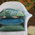 Load image into Gallery viewer, McAlister Textiles Matt Moss Green Piped Velvet Cushion Cushions and Covers 
