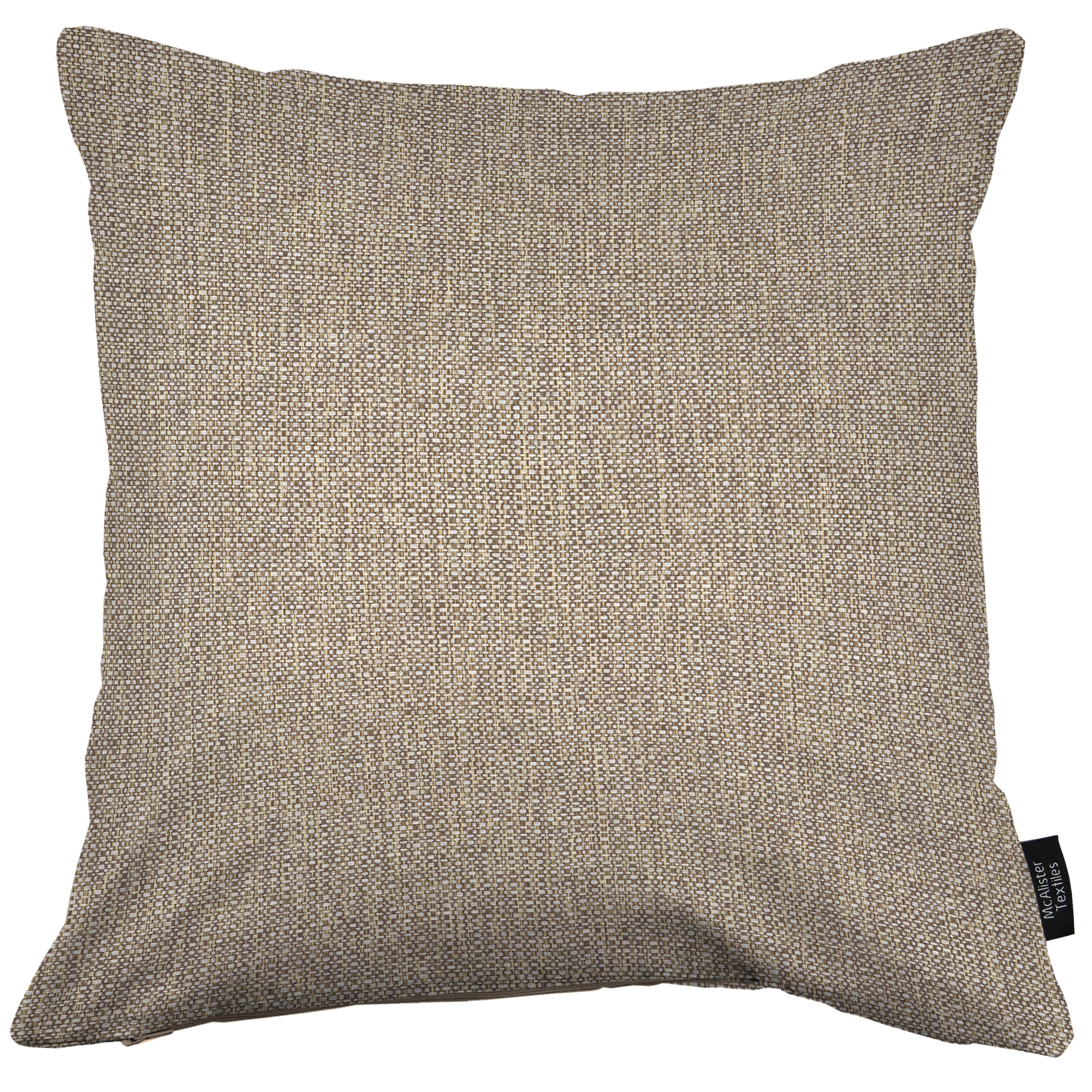 McAlister Textiles Roma Stone Woven Cushion Cushions and Covers 