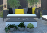 Load image into Gallery viewer, McAlister Textiles Sorrento Yellow Outdoor Cushions Cushions and Covers 
