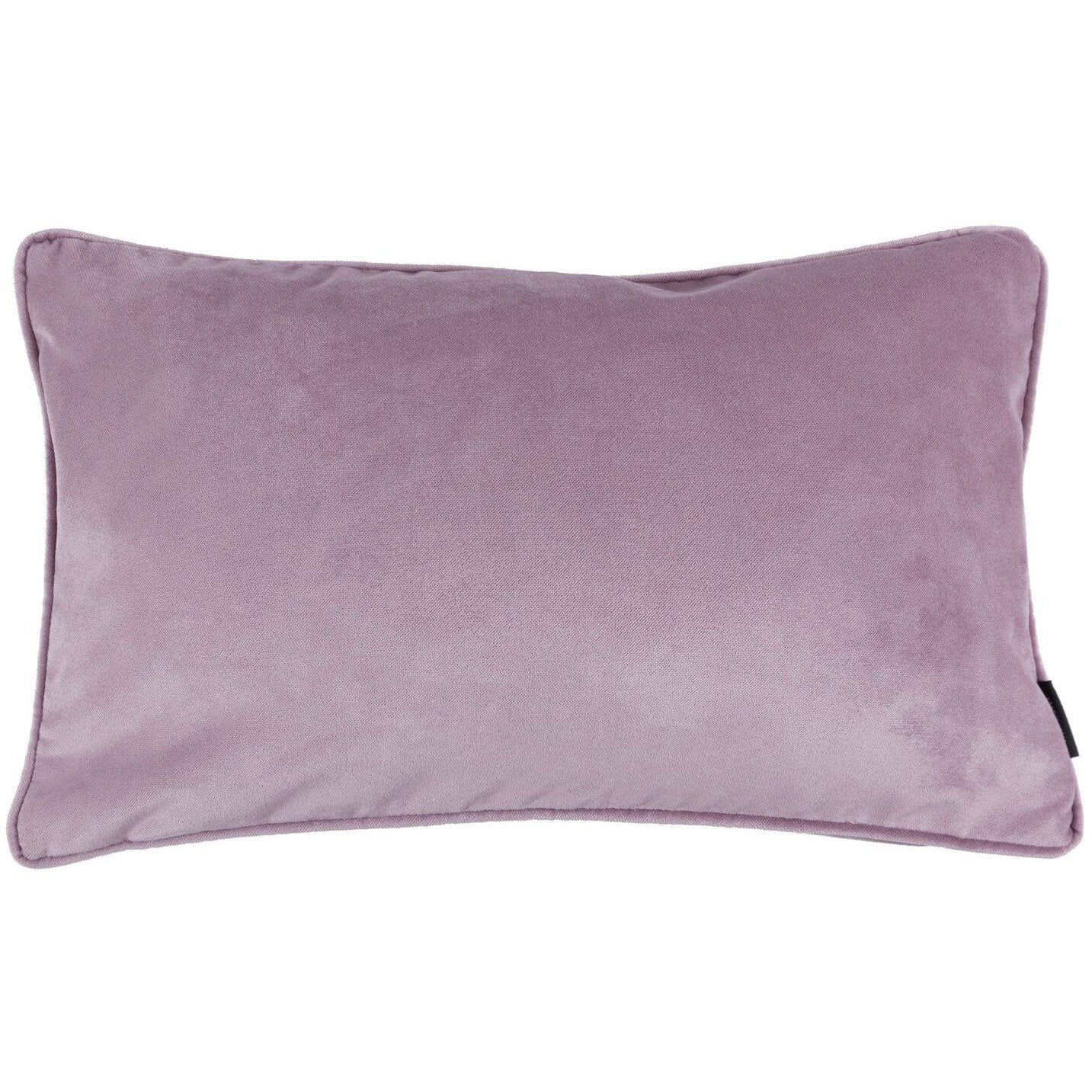 McAlister Textiles Matt Lilac Purple Piped Velvet Cushion Cushions and Covers 