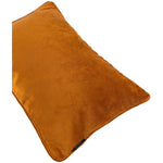 Load image into Gallery viewer, McAlister Textiles Matt Burnt Orange Piped Velvet Cushion Cushions and Covers 
