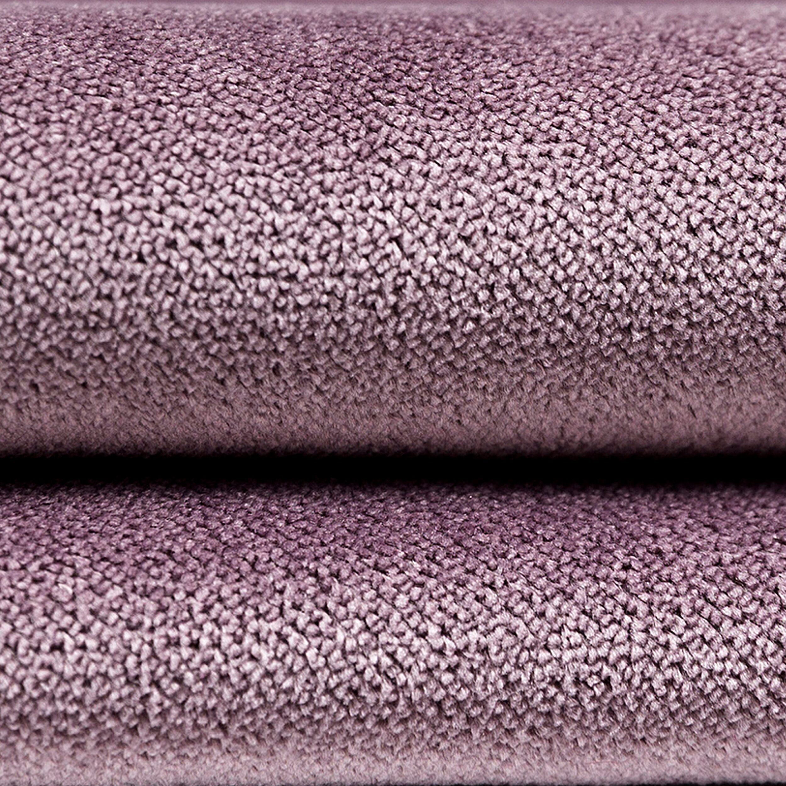 McAlister Textiles Matt Lilac Purple Velvet 43cm x 43cm Piped Cushion Sets Cushions and Covers 