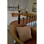 Load image into Gallery viewer, McAlister Textiles Matt Caramel Gold Piped Velvet Cushion Cushions and Covers 
