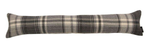 Load image into Gallery viewer, McAlister Textiles Heritage Charcoal Grey Tartan Draught Excluder Draught Excluders 
