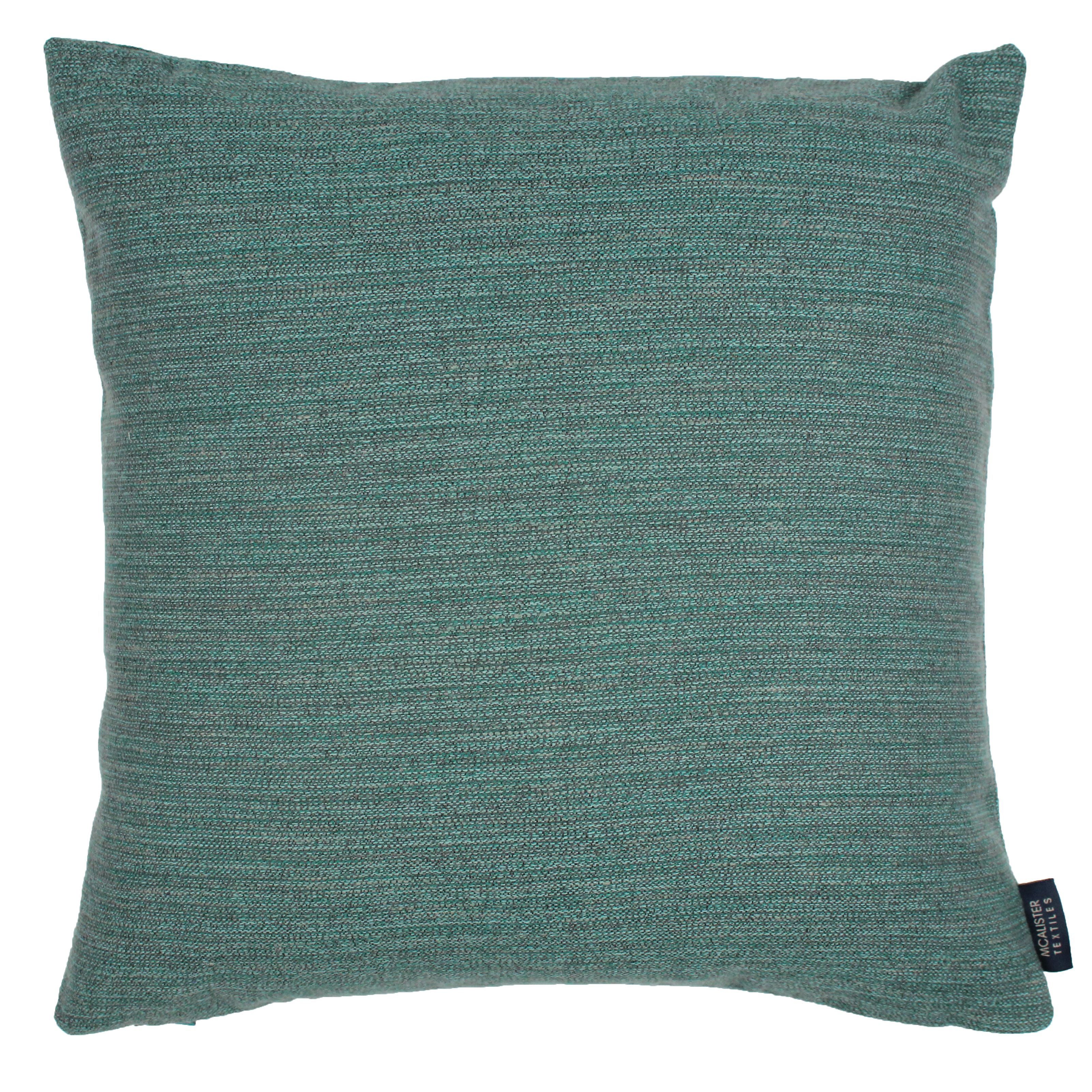 McAlister Textiles Hamleton Teal Textured Plain Cushion Cushions and Covers Cover Only 43cm x 43cm 