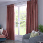 Load image into Gallery viewer, McAlister Textiles Matt Blush Pink Velvet Curtains Tailored Curtains 
