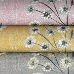 Load image into Gallery viewer, McAlister Textiles Meadow Soft Grey Floral Cotton Print Fabric Fabrics 
