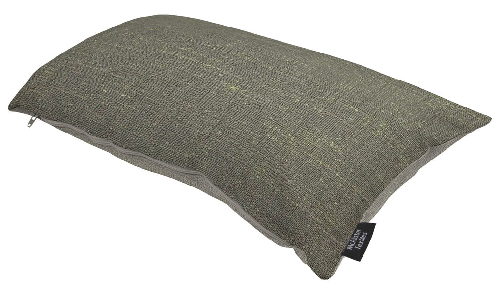 McAlister Textiles Harmony Charcoal and Dove Grey Plain Pillow Pillow Cover Only 50cm x 30cm 