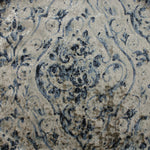 Load image into Gallery viewer, McAlister Textiles Renaissance Navy Blue Printed Velvet Fabric Fabrics 
