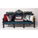 Load image into Gallery viewer, McAlister Textiles Crushed Velvet Black Fabric Fabrics 
