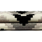 Load image into Gallery viewer, McAlister Textiles Navajo Black + Grey Striped Fabric Fabrics 
