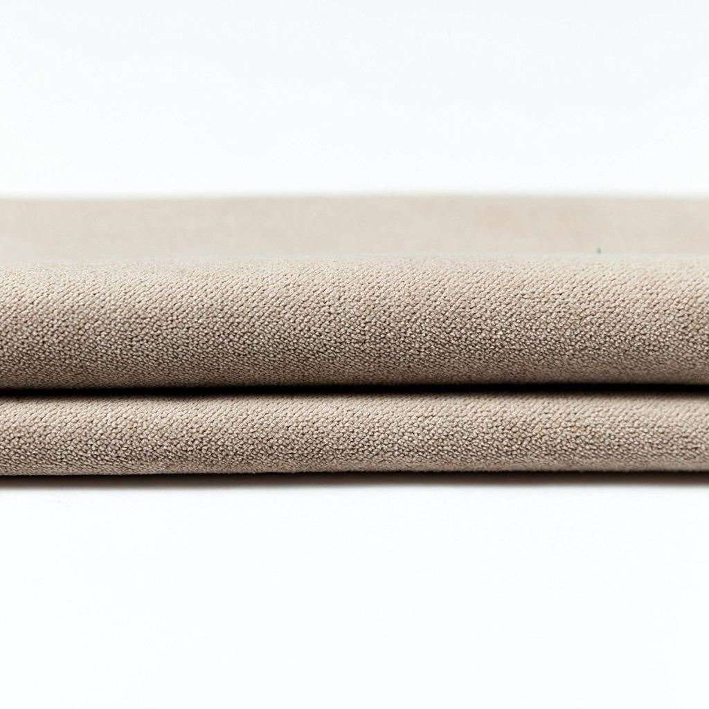McAlister Textiles Matt Beige Mink Velvet Fabric Fabrics 