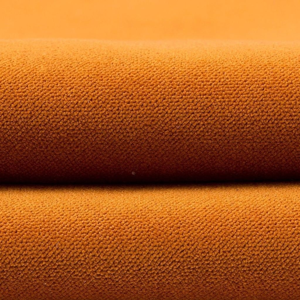 McAlister Textiles Matt Burnt Orange Velvet Fabric Fabrics 