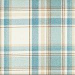Load image into Gallery viewer, McAlister Textiles Heritage Tartan Duck Egg Blue Curtain Fabric Fabrics 1 Metre 
