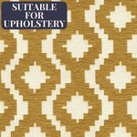 Load image into Gallery viewer, McAlister Textiles Arizona Geometric Yellow Fabric Fabrics 
