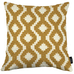 Load image into Gallery viewer, McAlister Textiles Arizona Geometric Yellow Cushion Cushions and Covers Cover Only 43cm x 43cm 
