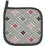 Load image into Gallery viewer, McAlister Textiles Laila Pink Cotton Print Oven Trivet Kitchen Accessories 
