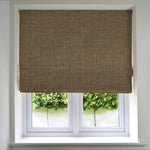 Load image into Gallery viewer, McAlister Textiles Eternity Mocha, Roman Blinds Roman Blinds Standard Lining 130cm x 200cm 
