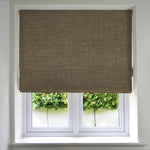 Load image into Gallery viewer, McAlister Textiles Harmony Mocha Textured Roman Blinds Roman Blinds Standard Lining 130cm x 200cm Mocha
