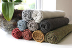 Load image into Gallery viewer, McAlister Textiles Highlands Rustic Plain Ochre Fabric Fabrics 
