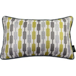 Load image into Gallery viewer, McAlister Textiles Lotta Ochre Yellow + Grey Pillow Pillow Cover Only 50cm x 30cm 

