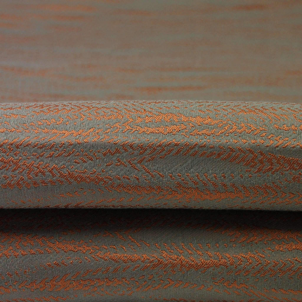 McAlister Textiles Lorne Fire Retardant Burnt Orange Fabric Fabrics 