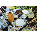 Load image into Gallery viewer, McAlister Textiles Magda Yellow Cotton Print Oven Mitt Kitchen Accessories 
