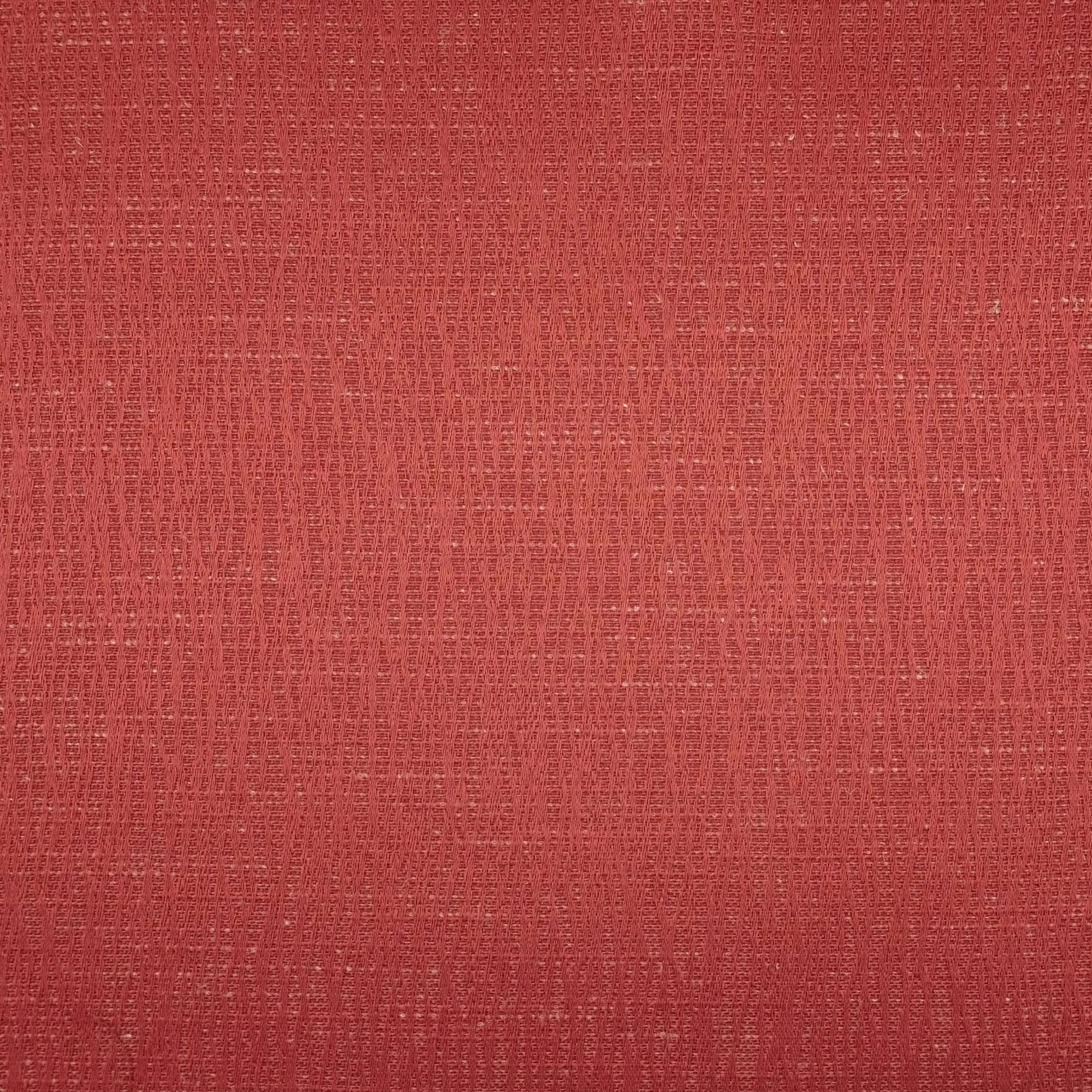 McAlister Textiles Linea Red Textured Fabric Fabrics 1 Metre 