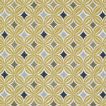 Load image into Gallery viewer, McAlister Textiles Laila Ochre Yellow and Grey FR Fabric Fabrics 1/2 Metre 
