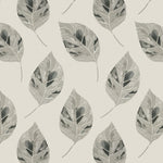 Load image into Gallery viewer, McAlister Textiles Leaf Soft Grey FR Fabric Fabrics 1/2 Metre 
