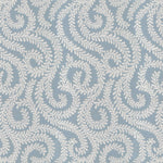 Load image into Gallery viewer, McAlister Textiles Little Leaf Wedgewood Blue Fabric Fabrics 1 Metre 
