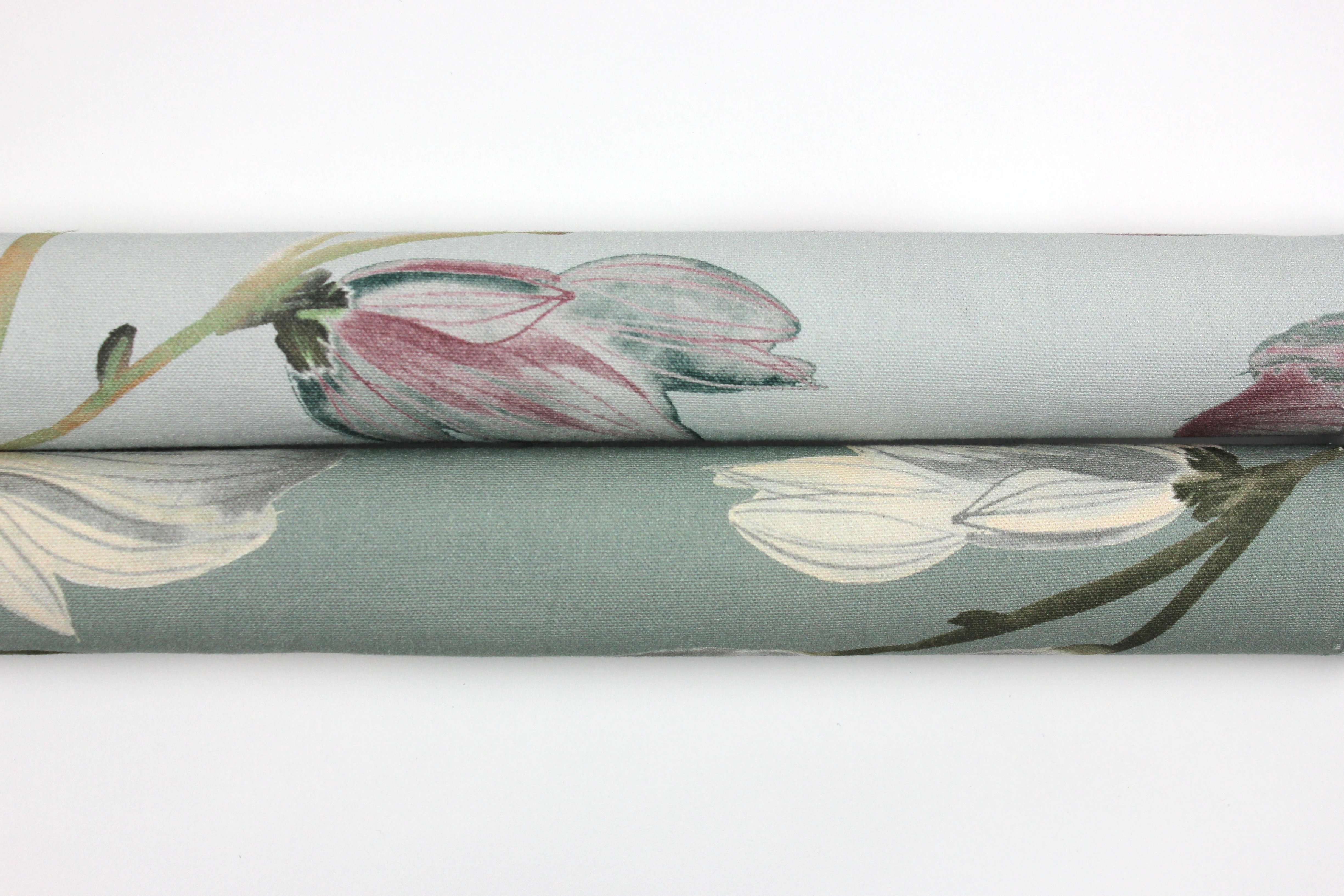 McAlister Textiles Magnolia Rose Floral Cotton Print Fabric Fabrics 