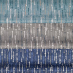 Load image into Gallery viewer, McAlister Textiles Niko Navy Geometric FR Curtains Tailored Curtains 
