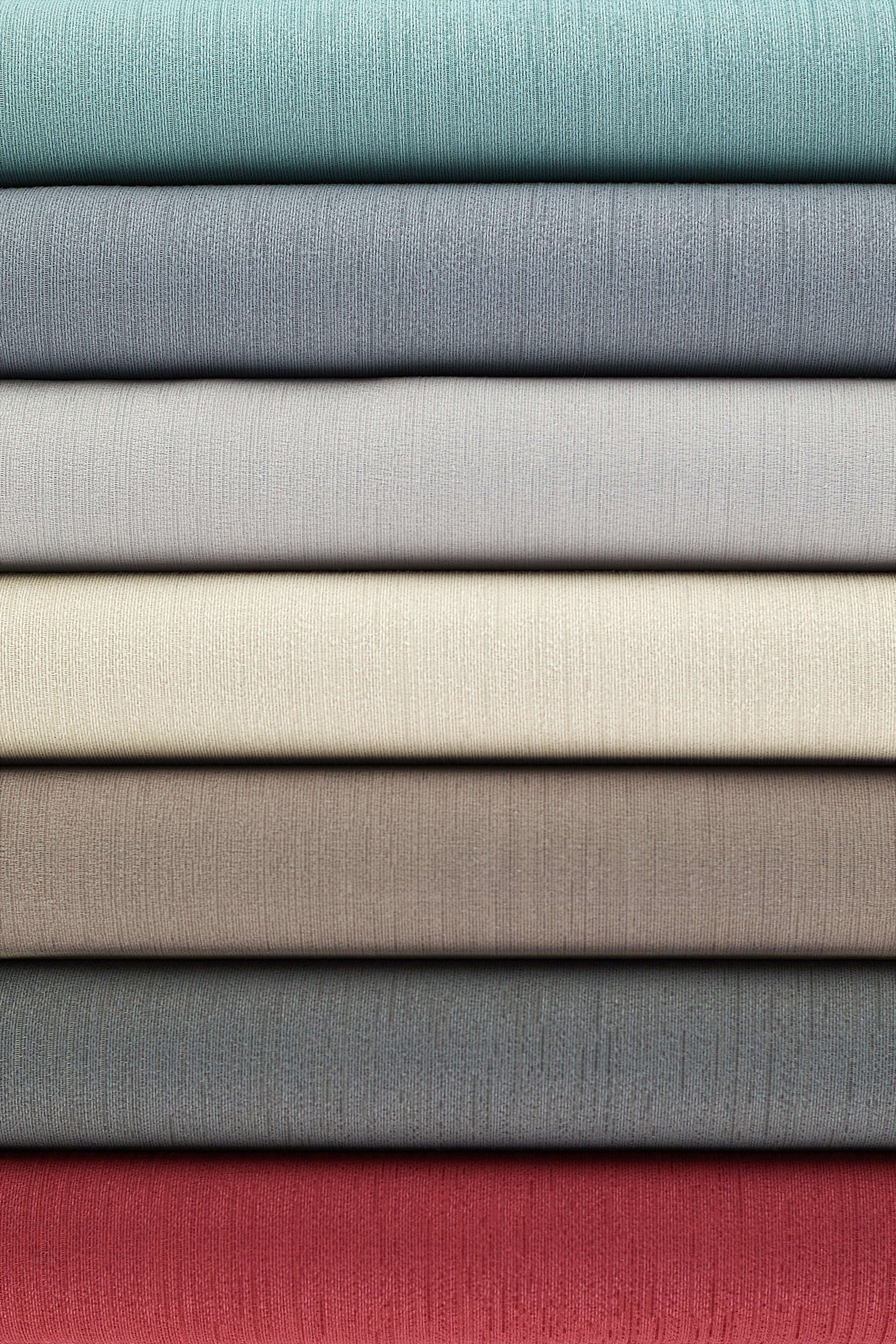 McAlister Textiles Sakai Smoke Blue FR Plain Fabric Fabrics 