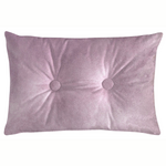 Load image into Gallery viewer, McAlister Textiles Matt Lilac Purple Velvet Button 40cm x 60cm Pillow Pillow Polyester Filler 60cm x 40cm 
