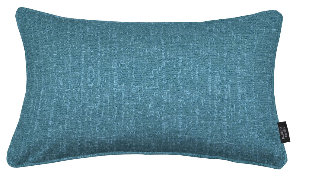 McAlister Textiles Eternity Teal Chenille Pillow Pillow Cover Only 50cm x 30cm 
