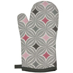 Load image into Gallery viewer, McAlister Textiles Laila Pink Cotton Print Single Oven Mitt Kitchen Accessories 
