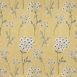 Load image into Gallery viewer, McAlister Textiles Meadow Yellow Floral Cotton Print Fabric Fabrics 1/2 Metre 
