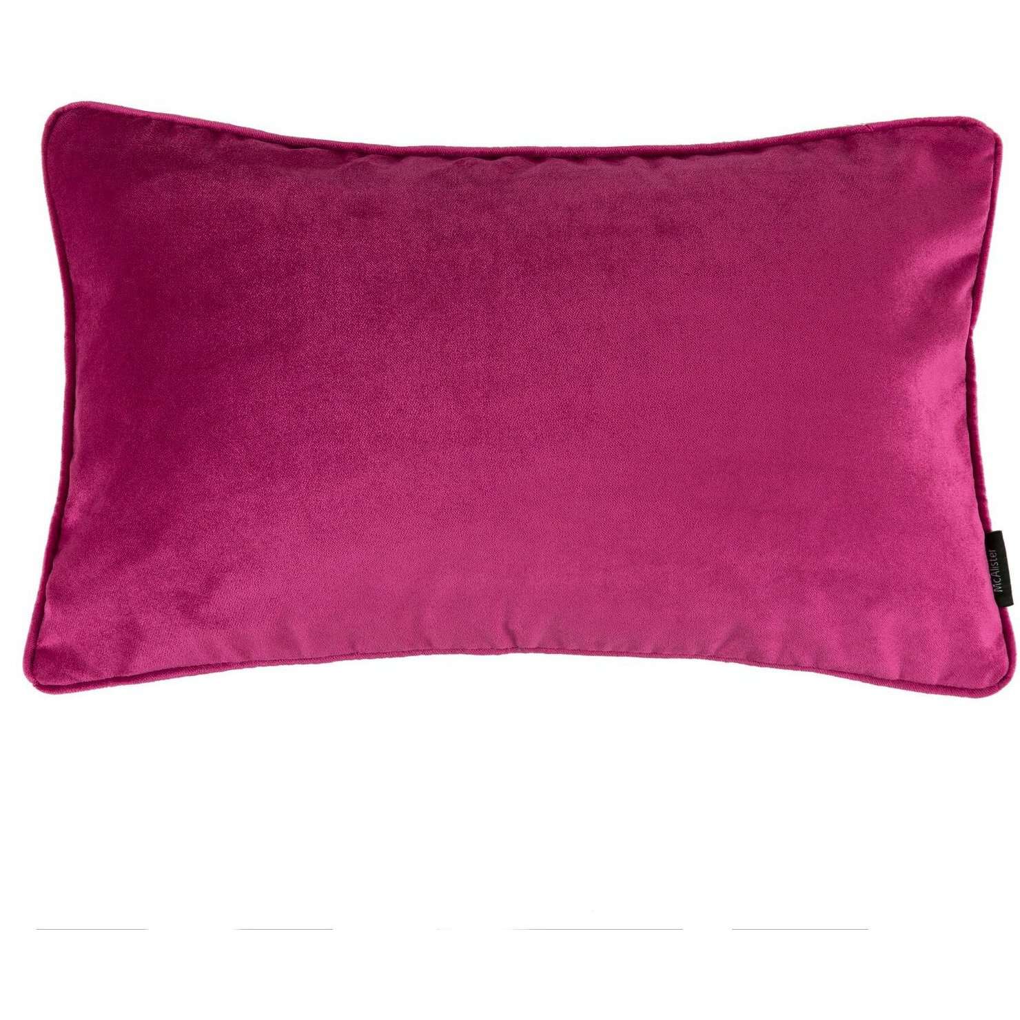 McAlister Textiles Matt Fuchsia Pink Velvet Pillow Pillow Cover Only 50cm x 30cm 