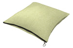 Load image into Gallery viewer, McAlister Textiles Herringbone Zipper Edge Sage Green Cushion Cushions and Covers Cover Only 43cm x 43cm 
