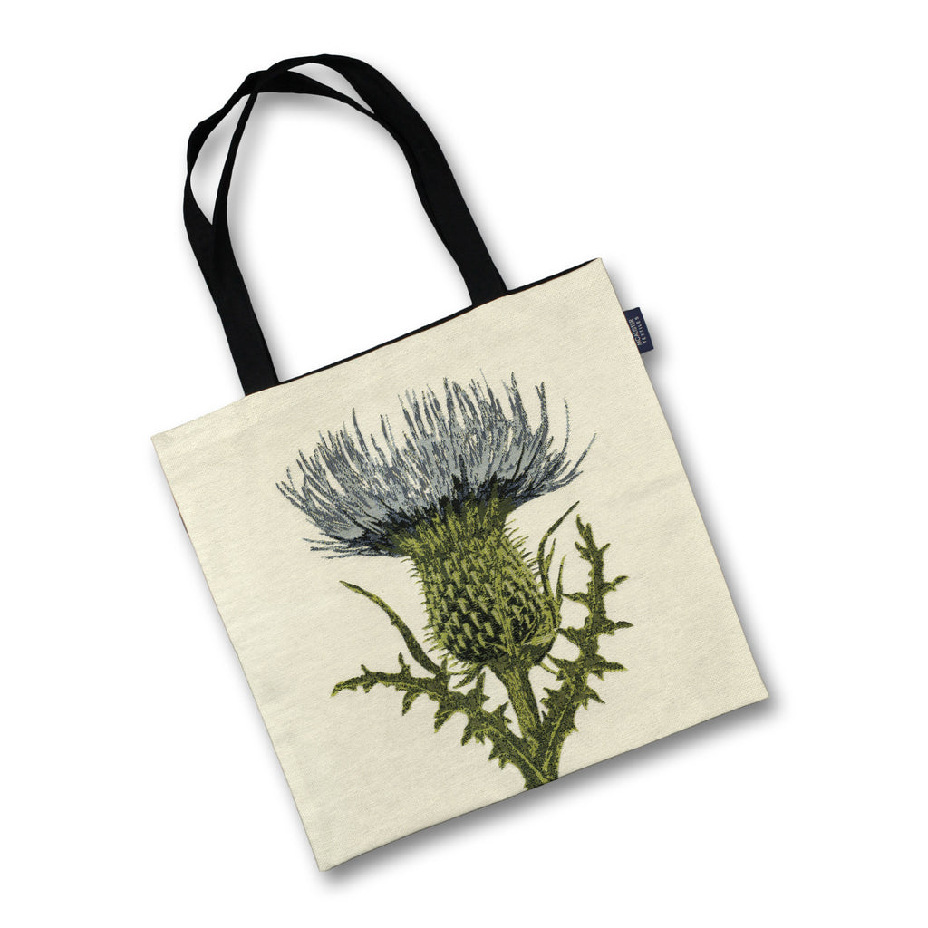 McAlister Textiles Highland Thistle Tapestry Tote Bag Tote Bag 