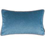 Load image into Gallery viewer, McAlister Textiles Matt Duck Egg Blue Velvet Pillow Pillow Cover Only 50cm x 30cm 
