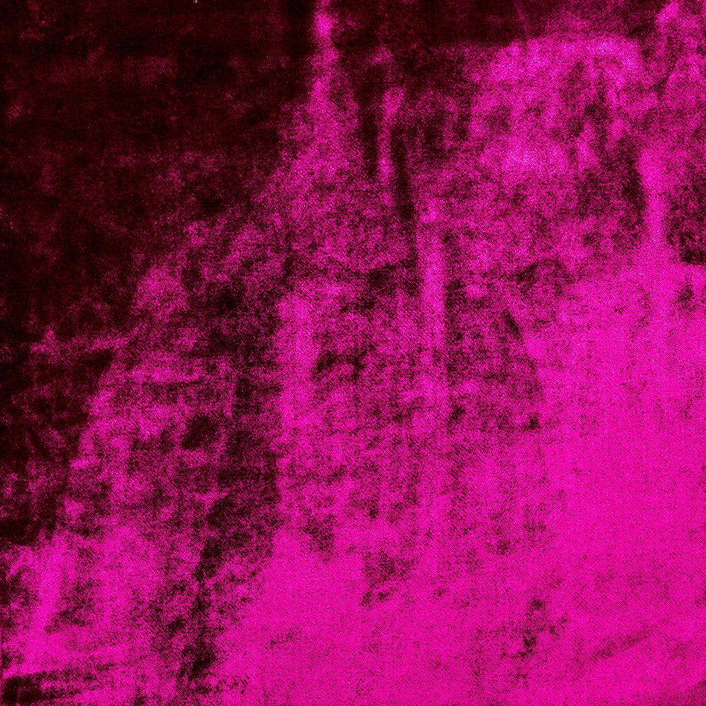 McAlister Textiles Crushed Velvet Fuchsia Pink Fabric Fabrics 1/2 Metre 